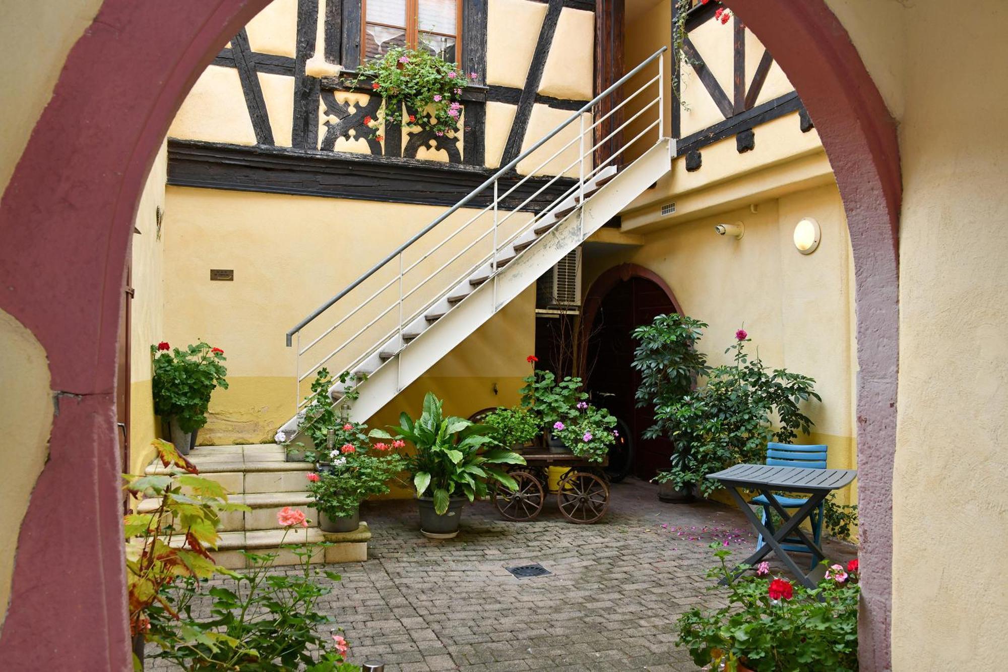Apartamento Au Nid D'Hirondelles Ribeauvillé Exterior foto