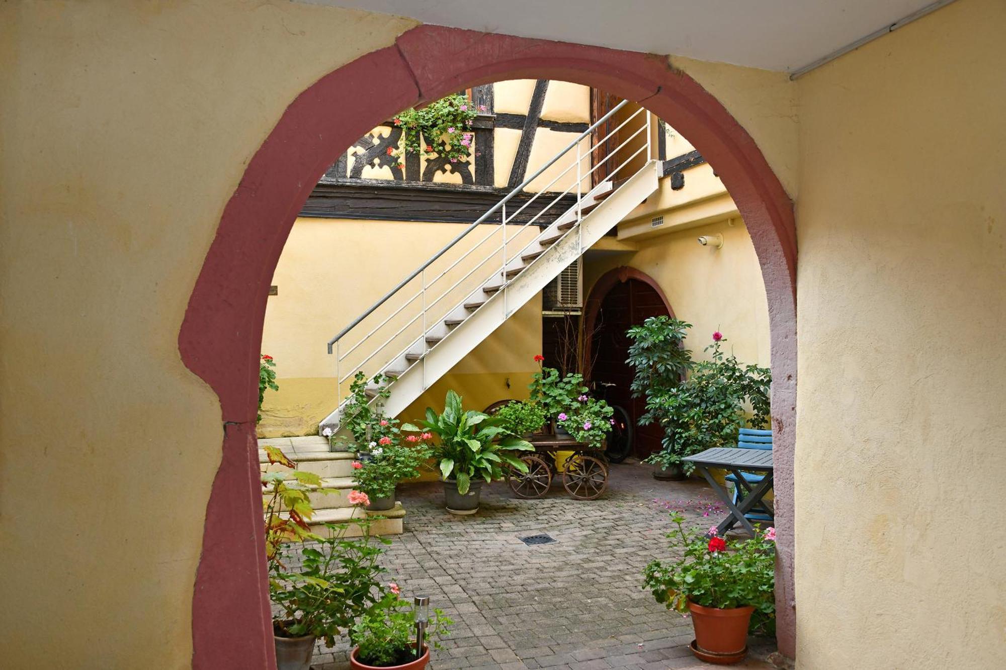 Apartamento Au Nid D'Hirondelles Ribeauvillé Exterior foto